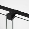 Ronal Sanswiss Amalia drzwi prysznicowe przesuwne 180 cm czarny mat D35S21800607